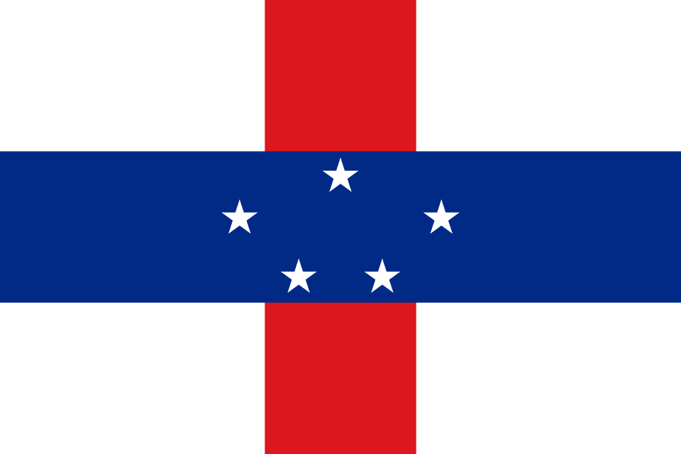 Historische Flagge der Niederländische Antillen