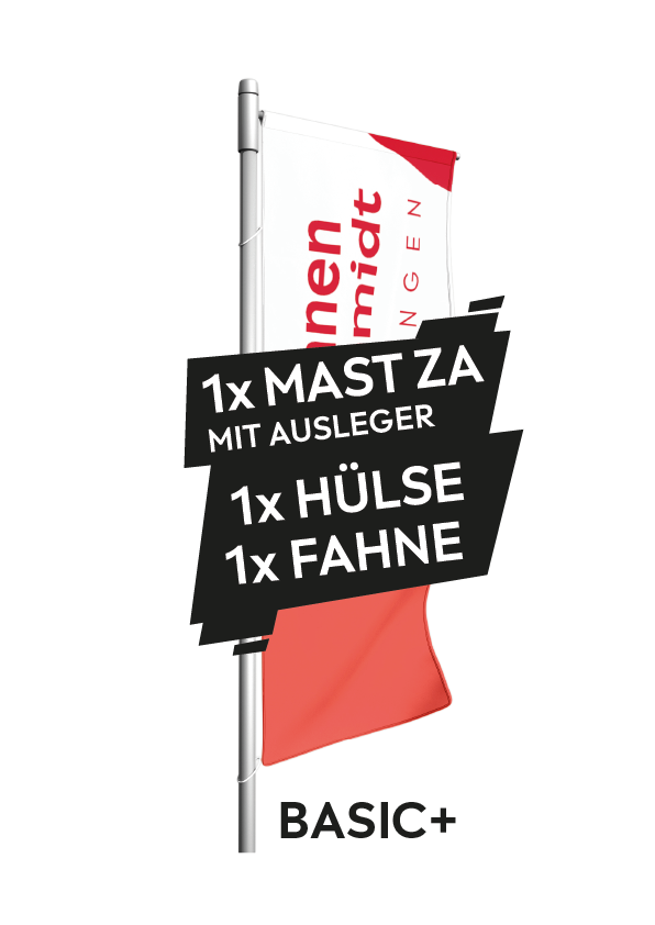 Fahnenmastpaket BASIC+